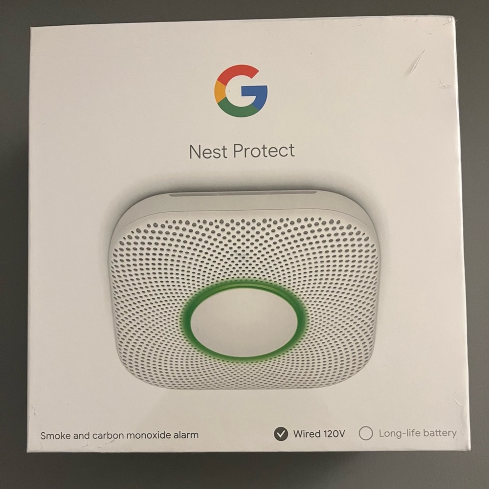 Google nest protect- hard wired